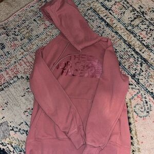 Pink North Face Hoodie